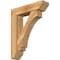 Ekena Millwork Imperial Slat Rough Sawn Bracket w/ Offset Brace, Western Red Cedar, 8"W x 32"D x 40"H BKT0806X32X40IMP06RWR - alternate 1
